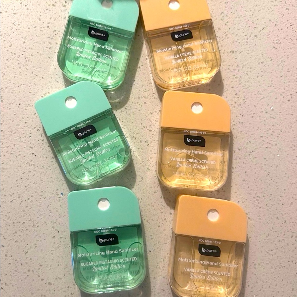 Viral Dollar Tree Hand Sanitizer B. Pure Sprays (6 total)